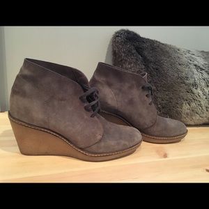 J.crew Gray MacAlister Wedge Boots